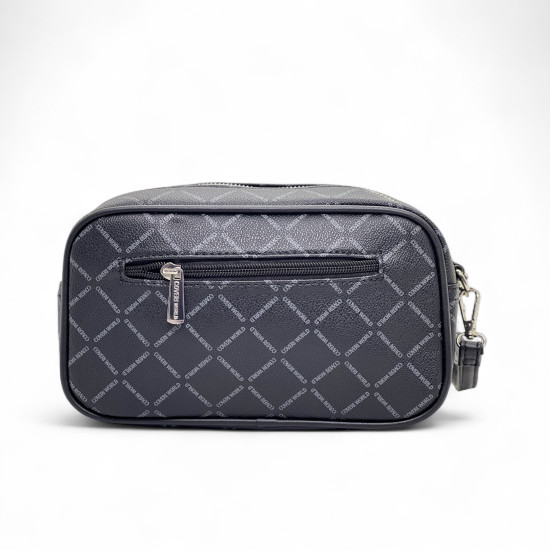 Pochette Coveri Borsello con Cinturino da Uomo Borsa a Mano da Polso in Ecopelle