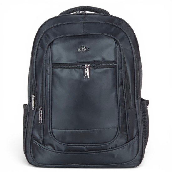 Zaino Baci&Abbracci 30L Bagaglio a Mano da Cabina 48x34x24 cm, Tasca PC Imbottita, Nero