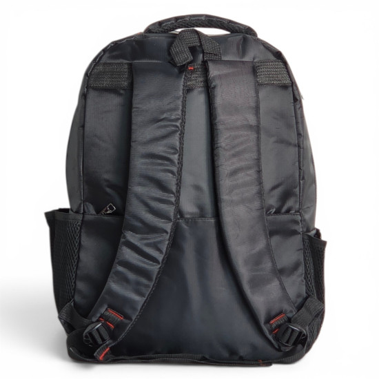 Zaino Baci&Abbracci 30L Bagaglio a Mano da Cabina 48x34x24 cm, Tasca PC Imbottita, Nero