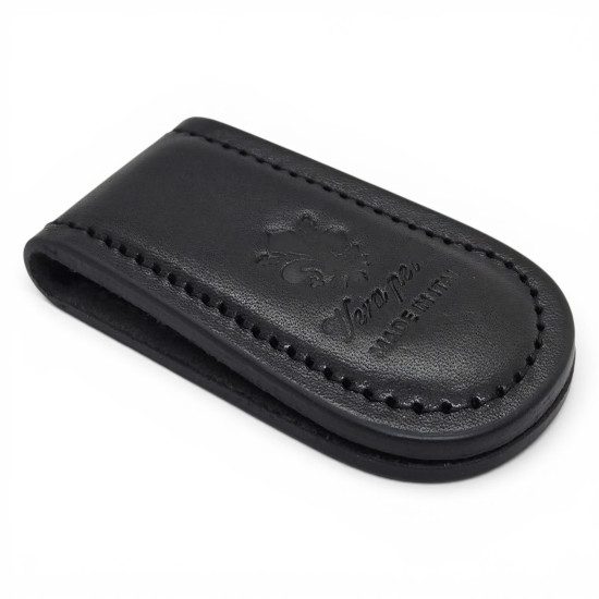 Fermasoldi Uomo Slim Magnetico in Vera Pelle Porta Banconote   Porta carte
