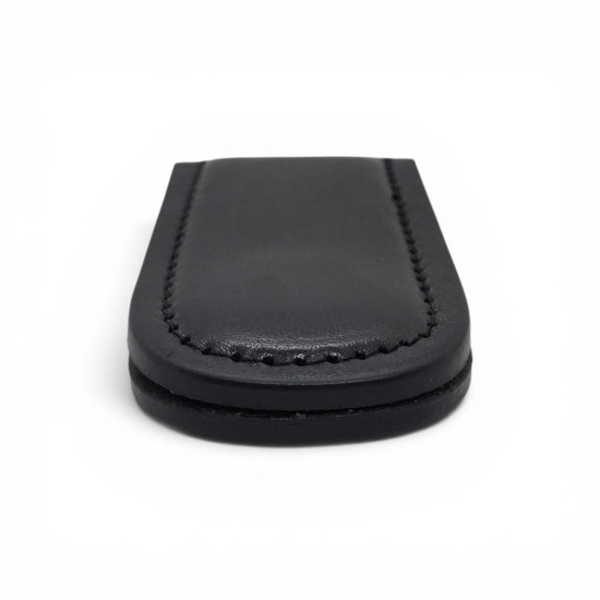 Fermasoldi Uomo Slim Magnetico in Vera Pelle Porta Banconote   Porta carte