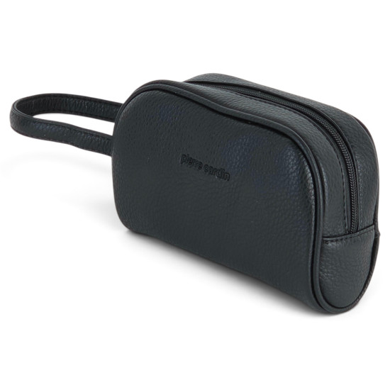 Pochette Uomo Pierre Cardin Borsello Cinturino Borsa a Mano da Polso in Ecopelle