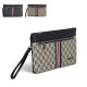 Pochette Slim Coveri Borsello con Cinturino da Uomo Borsa a Mano da Polso in Ecopelle