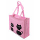 Shopper Borsa Donna In Plastica Busta Spesa Casual Universale Shopper Borsa Donna In Plastica Busta Spesa Casual Universale