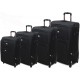 Set 4 Trolley ESPANDIBILE IN POLIESTERE Con 4 RUOTE Mod.:214 ORMI Set Di Valigie