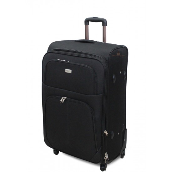 Set 4 Trolley ESPANDIBILE IN POLIESTERE Con 4 RUOTE Mod.:214 ORMI Set Di Valigie Set 4 Trolley ESPANDIBILE IN POLIESTERE Con 4 RUOTE Mod.:214 ORMI Set Di Valigie