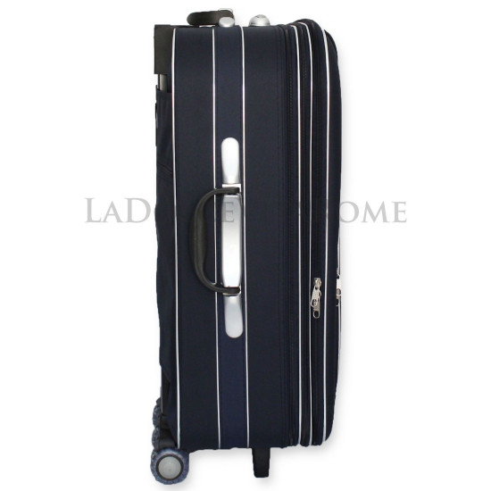 Set 3 Valigie in Tela con 2 RUOTE Mod.:801 Set Di Valigie Set 3 Valigie in Tela con 2 RUOTE Mod.:801 Set Di Valigie