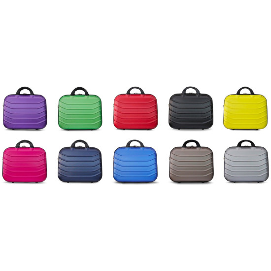 Set 3 Beauty Case Con Tracolla Rigido Ultraleggere Mod.:2026