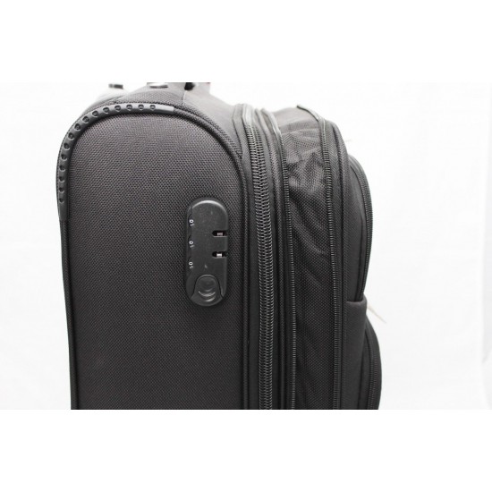 Set 4 Trolley ESPANDIBILE IN POLIESTERE Con 4 RUOTE Mod.:214 ORMI Set Di Valigie Set 4 Trolley ESPANDIBILE IN POLIESTERE Con 4 RUOTE Mod.:214 ORMI Set Di Valigie