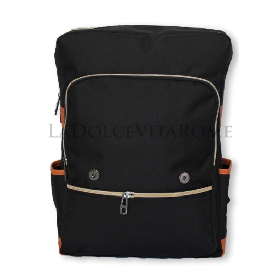 Zaino Spalla Uomo Donna Canvas Tempo Libero Sport Porta PC Laptop Bag Imbottito Zaini