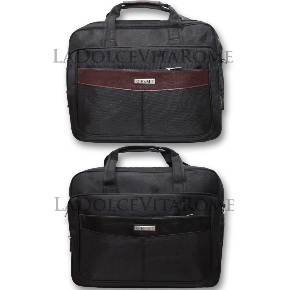 Borsa Uomo Tracolla Ventiquattrore Porta Documenti PC Notebook - 2