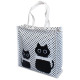Shopper Borsa Donna In Plastica Busta Spesa Casual Universale Shopper Borsa Donna In Plastica Busta Spesa Casual Universale