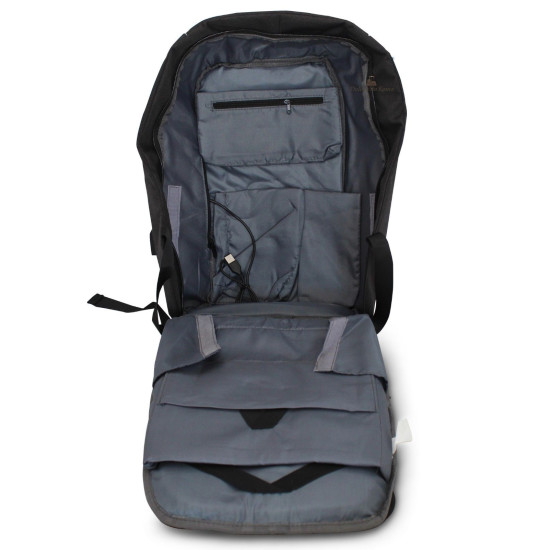 Zaino Borsa Antifurto Unisex per Ufficio Tempo Libero Viaggio Imbottito con Usb Zaini Zaino Borsa Antifurto Unisex per Ufficio Tempo Libero Viaggio Imbottito con Usb Zaini
